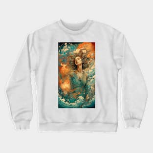 Sunset of cosmic ocean 3 Crewneck Sweatshirt